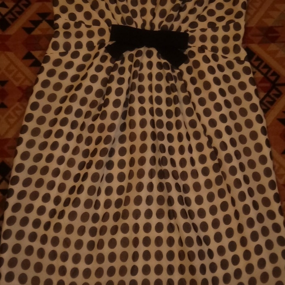 Coldwater Creek Pocka Dot Dress Size 8. Beautiful. - Picture 4 of 16